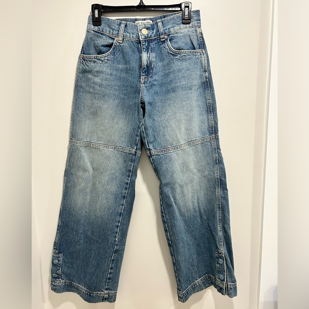 Free People Benji Relaxed Wide Leg Jean
